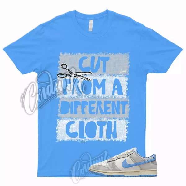 CUT T Shirt for Dunk Low Athletic Department University Blue Sail Smoke Grey Jezsport.com