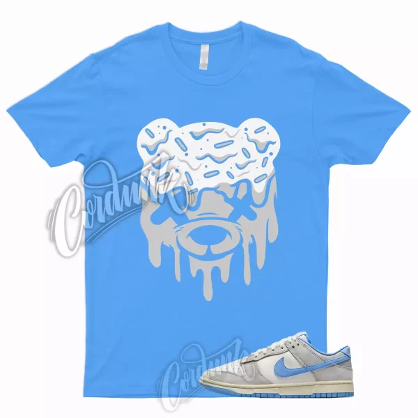 DRIPPY T Shirt for Dunk Low Athletic Department University Blue Sail Smoke Grey Jezsport.com