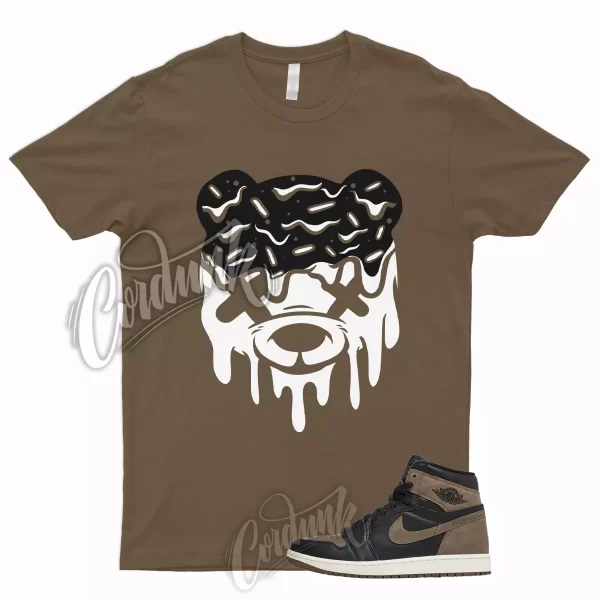 DRIPPY T Shirt to Match 1 Retro High OG Palomino Brown Black Sail Metallic Gold Jezsport.com