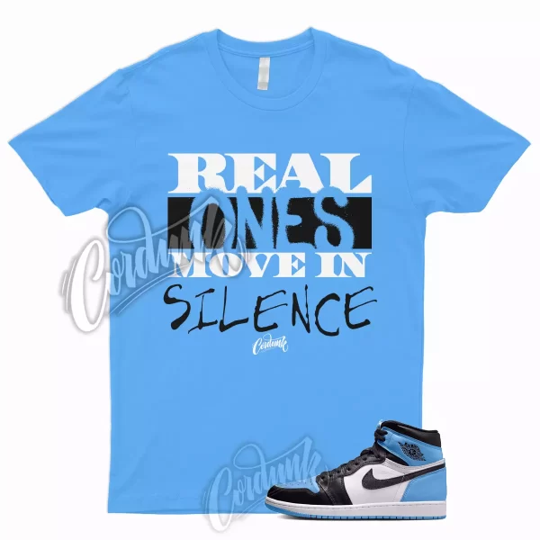 R1 T Shirt to Match 1 Retro High OG UNC Toe University Blue 2 3 4 5 6 7 12 13 Jezsport.com