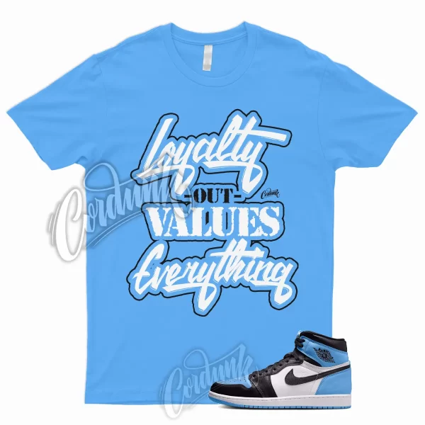 LYLTY T Shirt to Match 1 Retro High OG UNC Toe University Blue 2 3 4 5 6 7 12 13 Jezsport.com