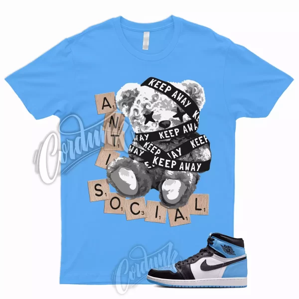 ANTI T Shirt to Match 1 Retro High OG UNC Toe University Blue 2 3 4 5 6 7 12 13 Jezsport.com