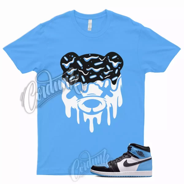 DRIPPY Shirt to Match 1 Retro High OG UNC Toe University Blue 2 3 4 5 6 7 12 13 Jezsport.com