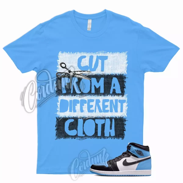 CUT T Shirt to Match 1 Retro High OG UNC Toe University Blue 2 3 4 5 6 7 12 13 Jezsport.com