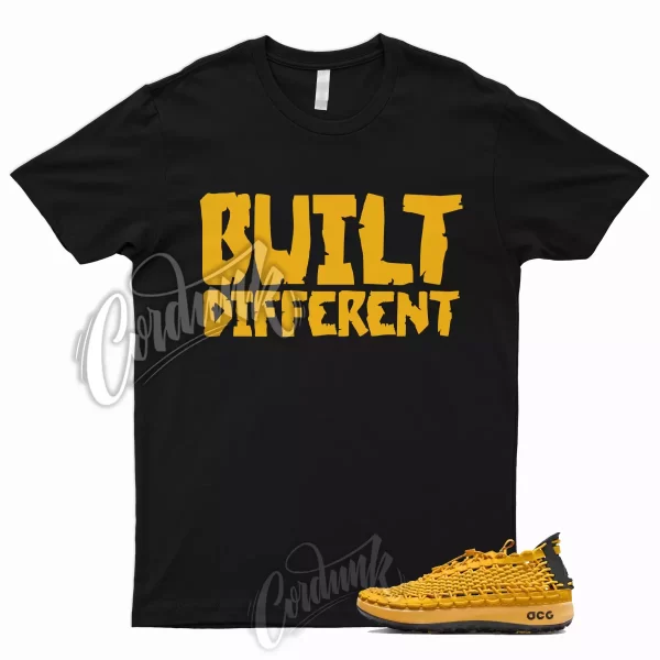 BUILT T Shirt to Match ACG Watercat+ Vivid Sulfur University Gold Yellow Taxi 1 Jezsport.com