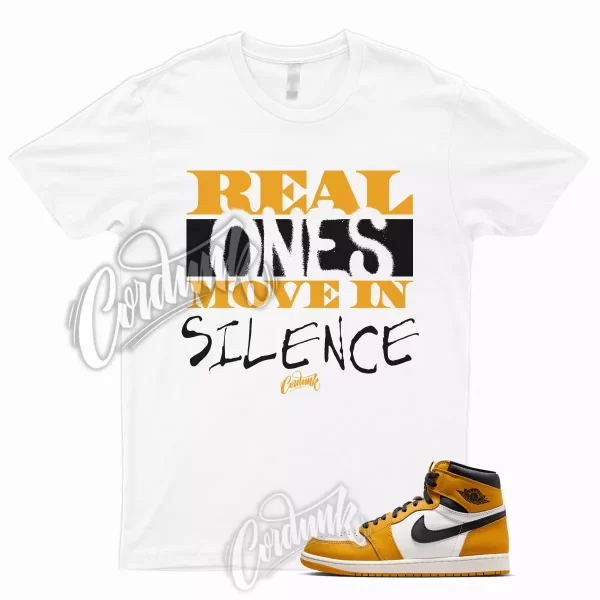 R1 T Shirt for 1 Yellow Ochre Retro High 6 Desert Mid Low Dunk OG Pollen Match Jezsport.com