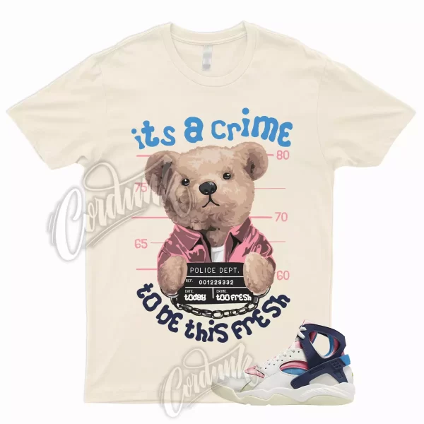 CRIME T Shirt to Match Air Flight Huarache Sail Pink Coral Chalk Laser Blue Gear Jezsport.com