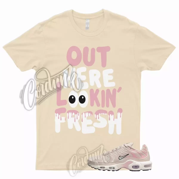 FRESH T Shirt to Match Air Max Plus Sandrift Sail Pink Oxford Washed 1 Dunk Low Jezsport.com