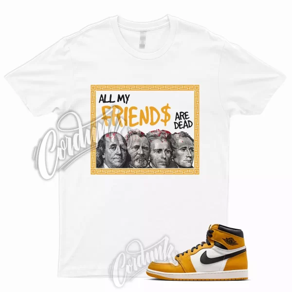 PREZ T Shirt for 1 Yellow Ochre Retro High 6 Desert Mid Low Dunk OG Pollen Match Jezsport.com