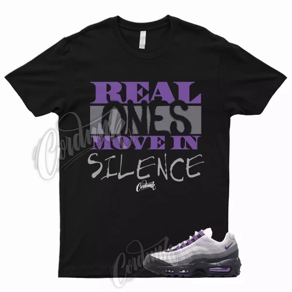 R1 T Shirt to Match Air Max 95 Disco Purple Pearl Grey Black Court WMNS 1 Jezsport.com