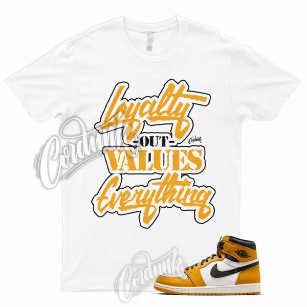 LYLTY Shirt for 1 Yellow Ochre Retro High 6 Desert Mid Low Dunk OG Pollen Match Jezsport.com