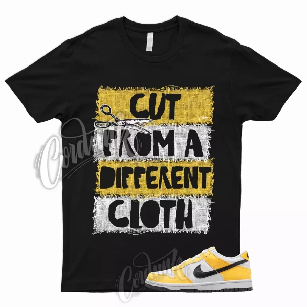 CUT T Shirt to Match Dunk Low Next Nature GS Citron Pulse Yellow White Black 1 Jezsport.com