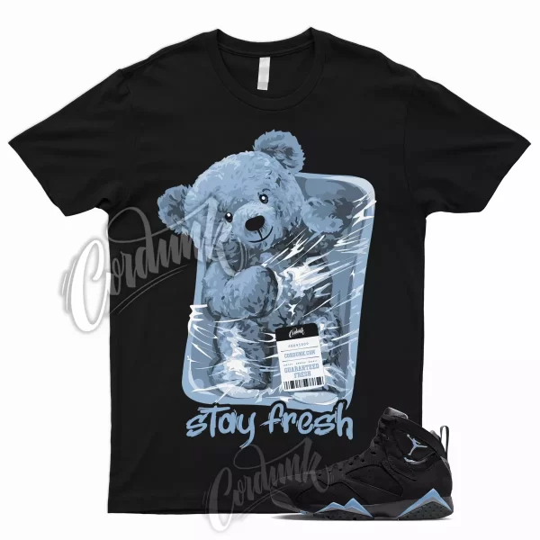 STAY T Shirt to Match 7 Chambray 2023 Light Graphite UNC Blue Dunk Low Mid High Jezsport.com