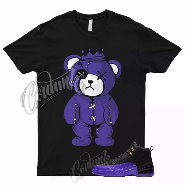 CROWN T Shirt to Match 12 Field Purple Taxi Concord Varsity Court Low Mid High 1 Jezsport.com