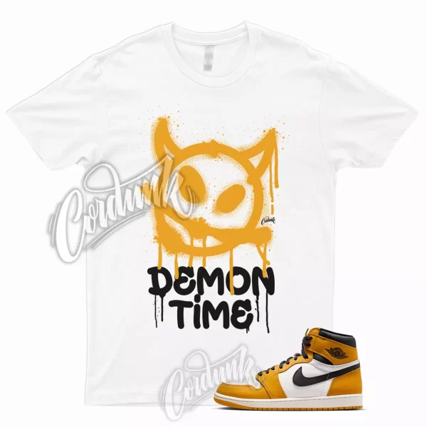 DTIME Shirt for 1 Yellow Ochre Retro High 6 Desert Mid Low Dunk OG Pollen Match Jezsport.com