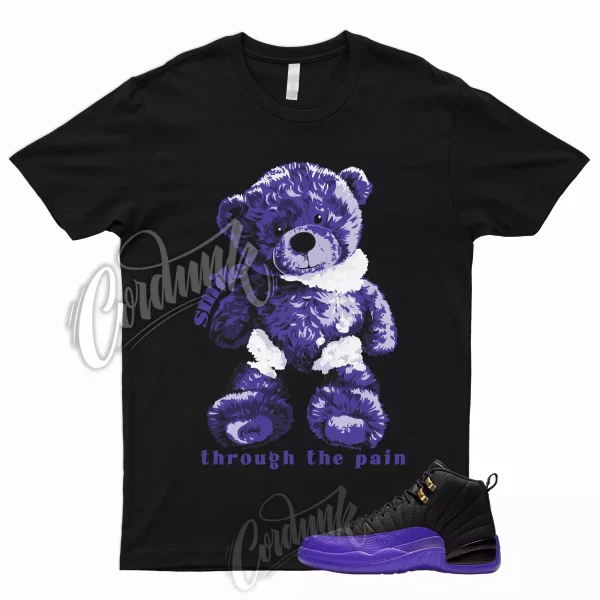 SMILE T Shirt to Match 12 Field Purple Taxi Concord Varsity Court Low Mid High 1 Jezsport.com