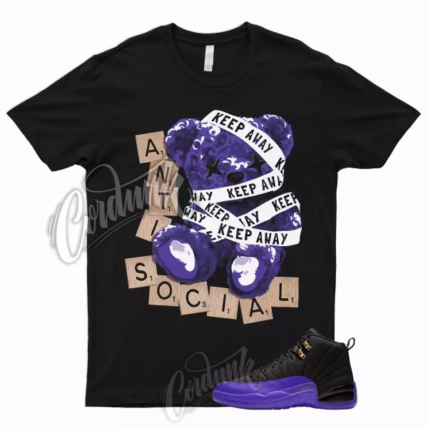 ANTI T Shirt to Match 12 Field Purple Taxi Concord Varsity Court Low Mid High 1 Jezsport.com