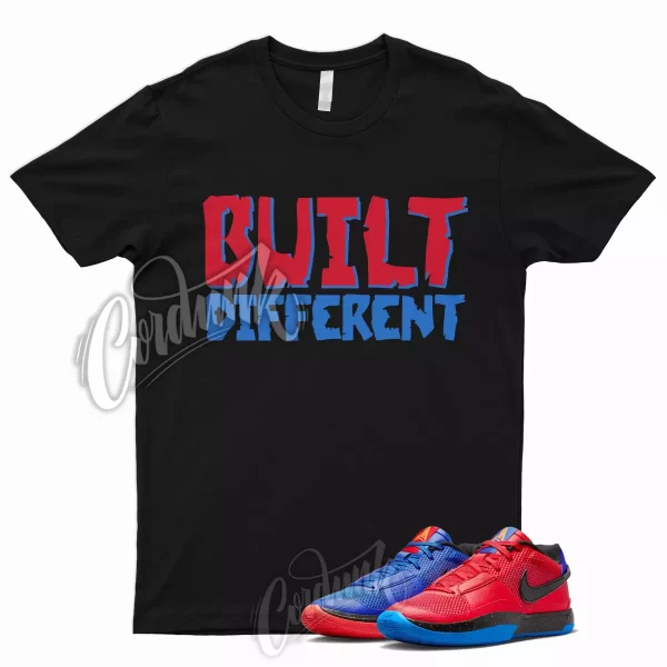 BUILT T Shirt to Match Ja 1 Hunger Game Royal Black University Red Blue Crimson Jezsport.com