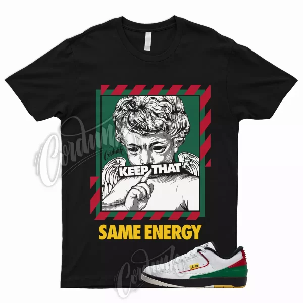 ENERGY T Shirt to Match 2 Low Quai 54 White Red Green Black Yellow Mid High 1 Jezsport.com