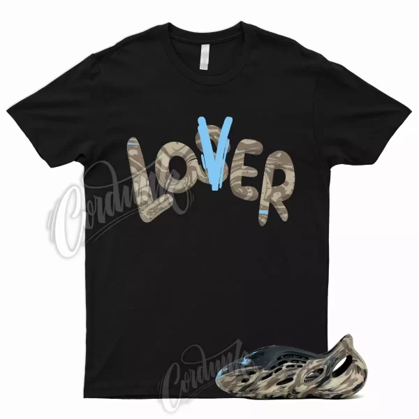 LO T Shirt to Match Foam MX Cinder Runner Brown Tan Light Blue Slide 1 Jezsport.com