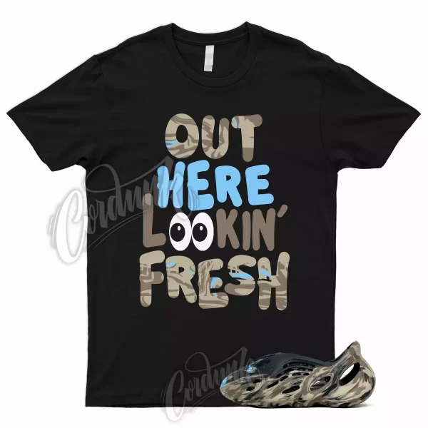 FRESH T Shirt to Match Foam MX Cinder Runner Brown Tan Light Blue Slide 1 Jezsport.com