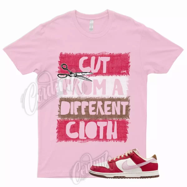 CUT T Shirt for Dunk Low Bacon Premium Sport Red Sail Medium Brown Valentines Jezsport.com