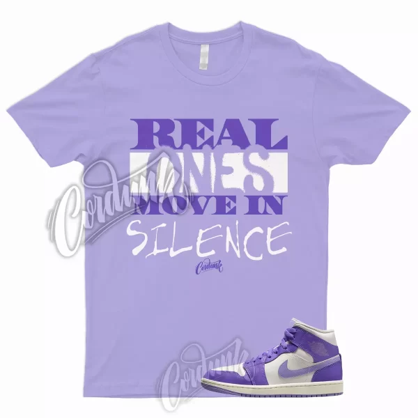 R1 T Shirt to Match 1 Mid WMNS Action Grape Sky J Light Purple Sail Lavender Jezsport.com