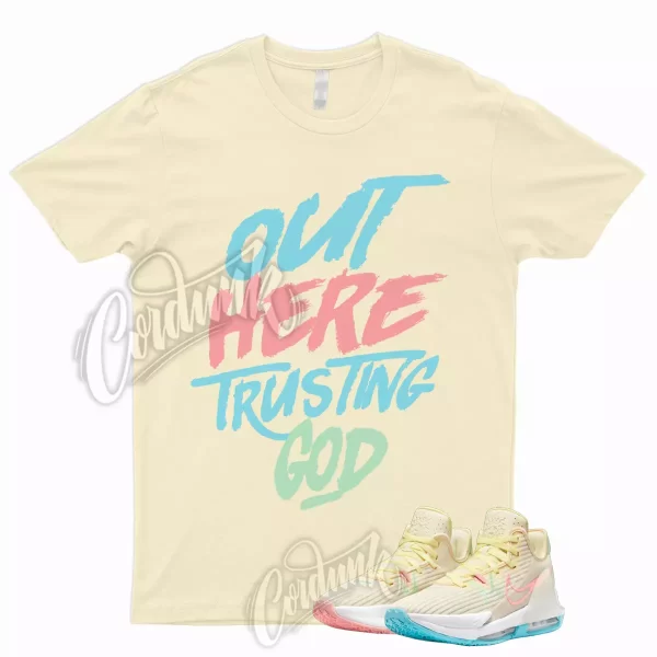 TG T Shirt for 6 Ice Cream Coconut Milk Green Citron LeBron Witness Blue Tint Jezsport.com