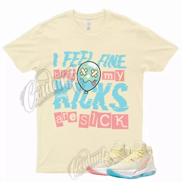 SICK T Shirt for 6 Ice Cream Coconut Milk Green Citron LeBron Witness Blue Tint Jezsport.com