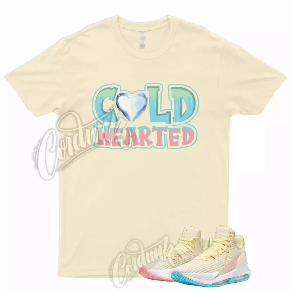 COLD T Shirt for 6 Ice Cream Coconut Milk Green Citron LeBron Witness Blue Tint Jezsport.com