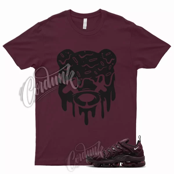 DRIPPY Shirt to Air VaporMax Plus Burgundy Maroon Bordeaux Cherrywood Red WMNS 1 Jezsport.com