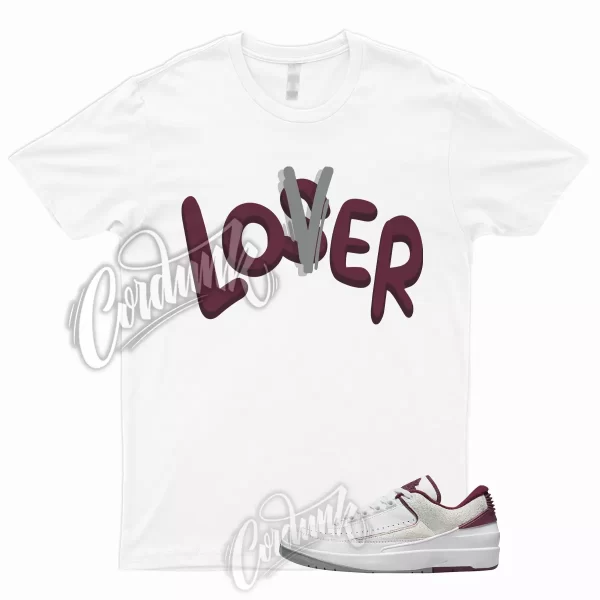 LO T Shirt to 2 Low Cherrywood Red Light Steel Grey Bordeaux Maroon Dunk 1 Jezsport.com