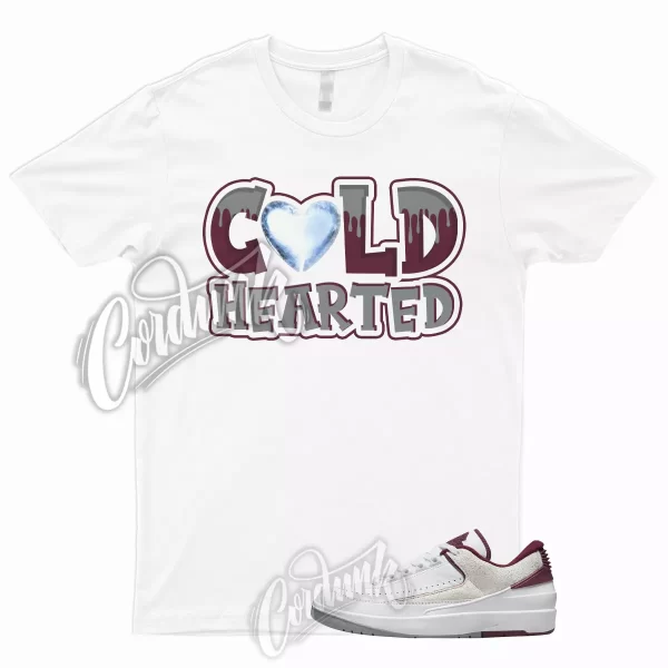 COLD T Shirt to 2 Low Cherrywood Red Light Steel Grey Bordeaux Maroon Dunk 1 Jezsport.com