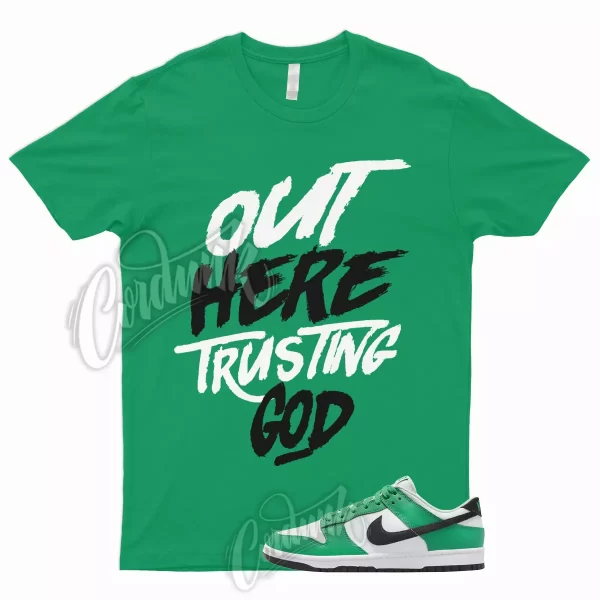 TG T Shirt to Match Dunk Low Stadium Green Max Air Mid High Pine Kelly Lucky 1 Jezsport.com