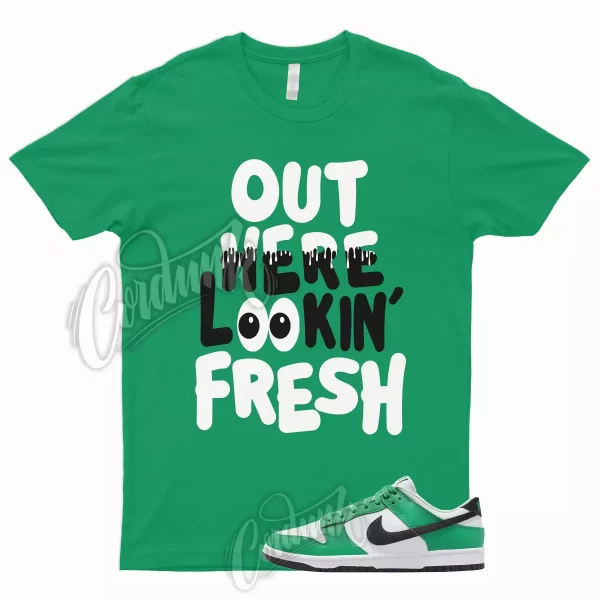 FRESH Shirt to Match Dunk Low Stadium Green Max Air Mid High Pine Kelly Lucky 1 Jezsport.com