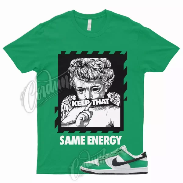 ENERGY Shirt to Match Dunk Low Stadium Green Max Air Mid High Pine Kelly Lucky 1 Jezsport.com