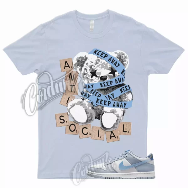 ANTI Shirt to Match Dunk Low GS Blue Iridescent Whisper Hyper Royal Green Abyss Jezsport.com