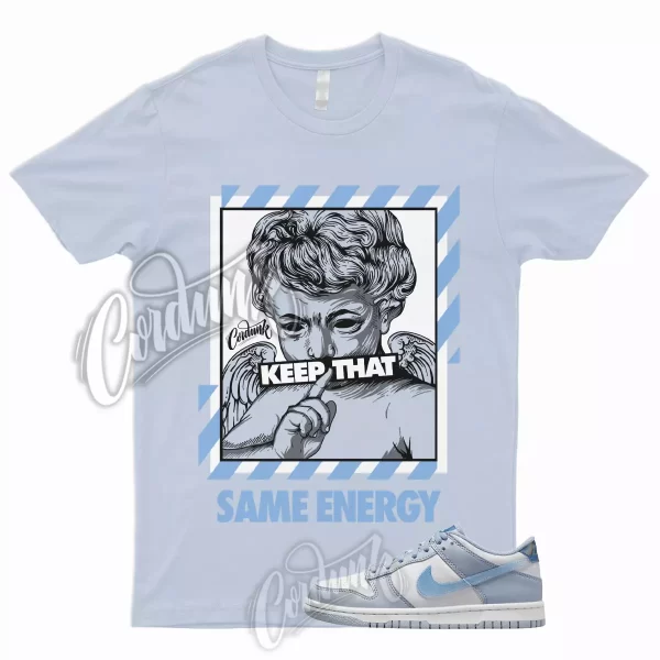 ENRGY Shirt to Match Dunk Low GS Blue Iridescent Whisper Hyper Royal Green Abyss Jezsport.com