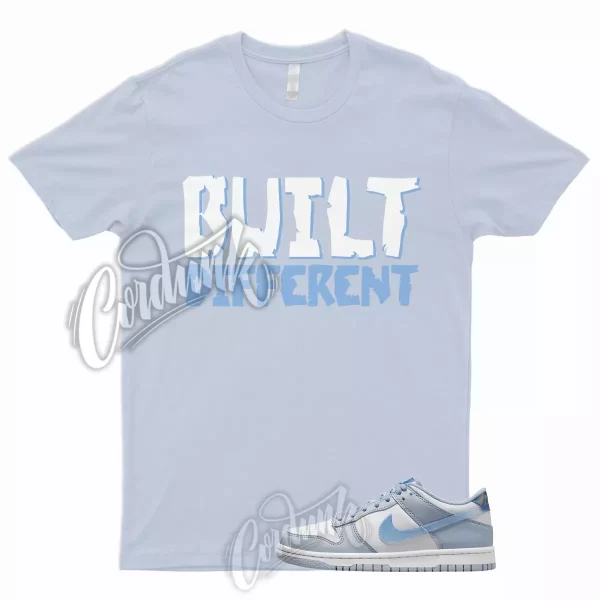 BUILT Shirt to Match Dunk Low GS Blue Iridescent Whisper Hyper Royal Green Abyss Jezsport.com