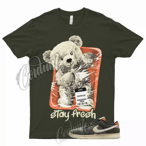 STAY T Shirt to Match Dunk Low SE Gone Fishing Rainbow Trout Sequoia Orange 1 Jezsport.com