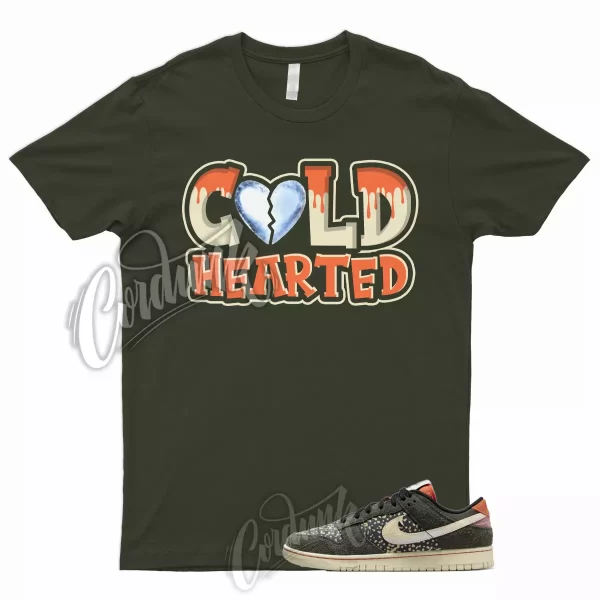 COLD T Shirt to Match Dunk Low SE Gone Fishing Rainbow Trout Sequoia Orange 1 Jezsport.com