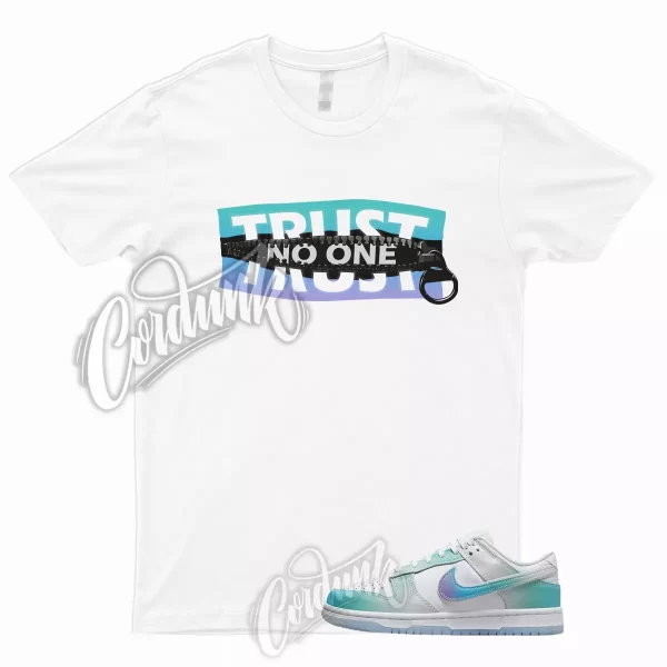 TRUST T Shirt to Match Dunk Low Unlock Your Space Multicolor Ice Blue Menta 1 Jezsport.com