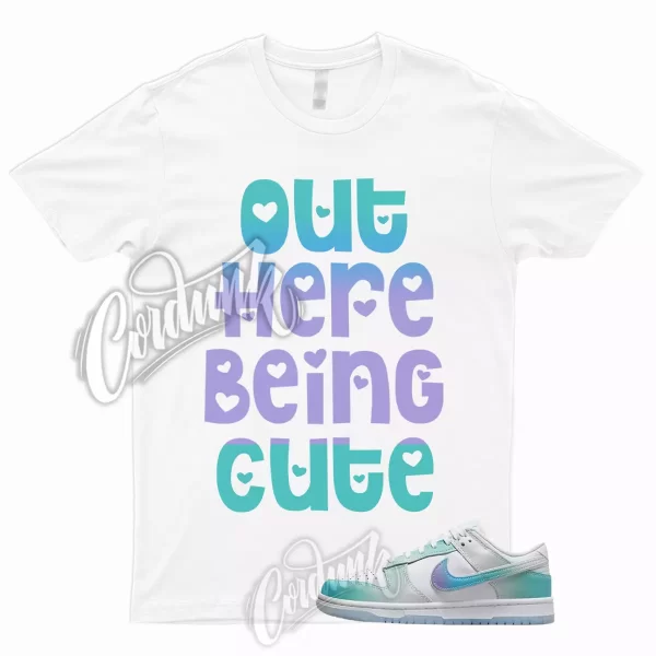 CUTE T Shirt to Match Dunk Low Unlock Your Space Multicolor Ice Blue Menta 1 Jezsport.com