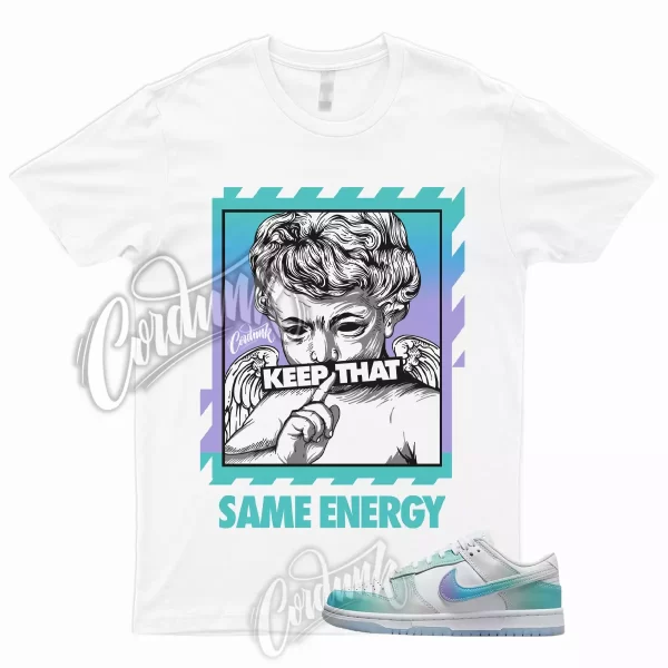 ENERGY T Shirt to Match Dunk Low Unlock Your Space Multicolor Ice Blue Menta 1 Jezsport.com