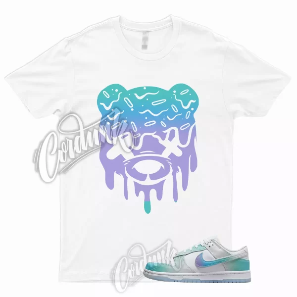 DRIPPY T Shirt to Match Dunk Low Unlock Your Space Multicolor Ice Blue Menta 1 Jezsport.com