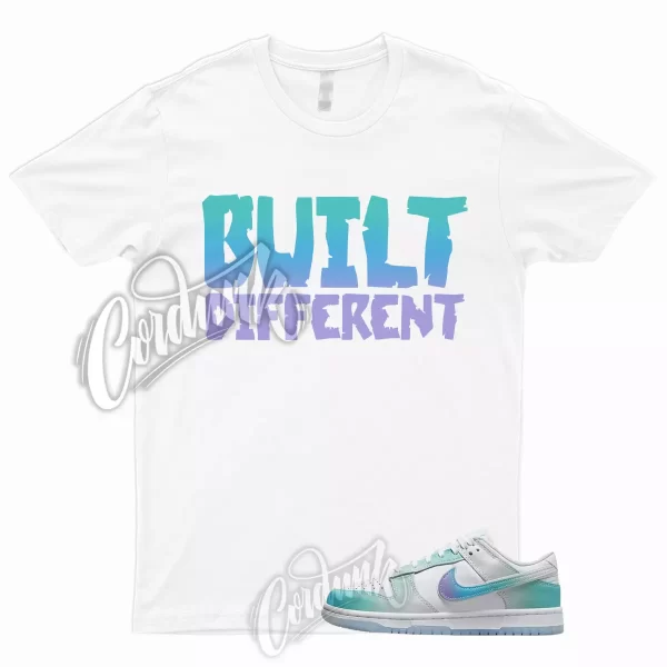 BUILT T Shirt to Match Dunk Low Unlock Your Space Multicolor Ice Blue Menta 1 Jezsport.com