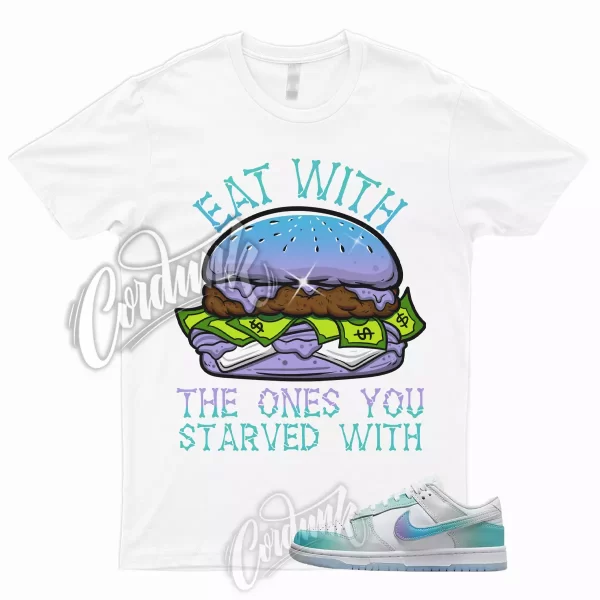 EAT T Shirt to Match Dunk Low Unlock Your Space Multicolor Ice Blue Menta 1 Jezsport.com