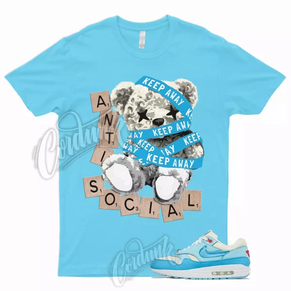 ANTI T Shirt to Match Air Max 1 Puerto Rico Day Blue Gale Force Low Mid Dunk Jezsport.com