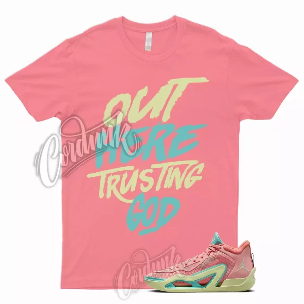 TG T Shirt for Tatum 1 Pink Lemonade Tint Lava Glow Aurora Green Barely Volt Jezsport.com