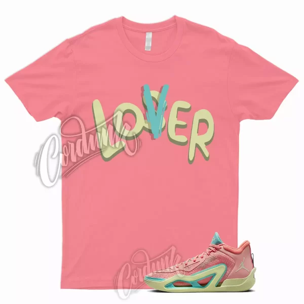 LOVER T Shirt for Tatum 1 Pink Lemonade Tint Lava Glow Aurora Green Barely Volt Jezsport.com